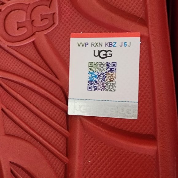NEW IN BOX!! Men\'s Red UGG SPORT YEAH Sandals, Size 11 main image 4